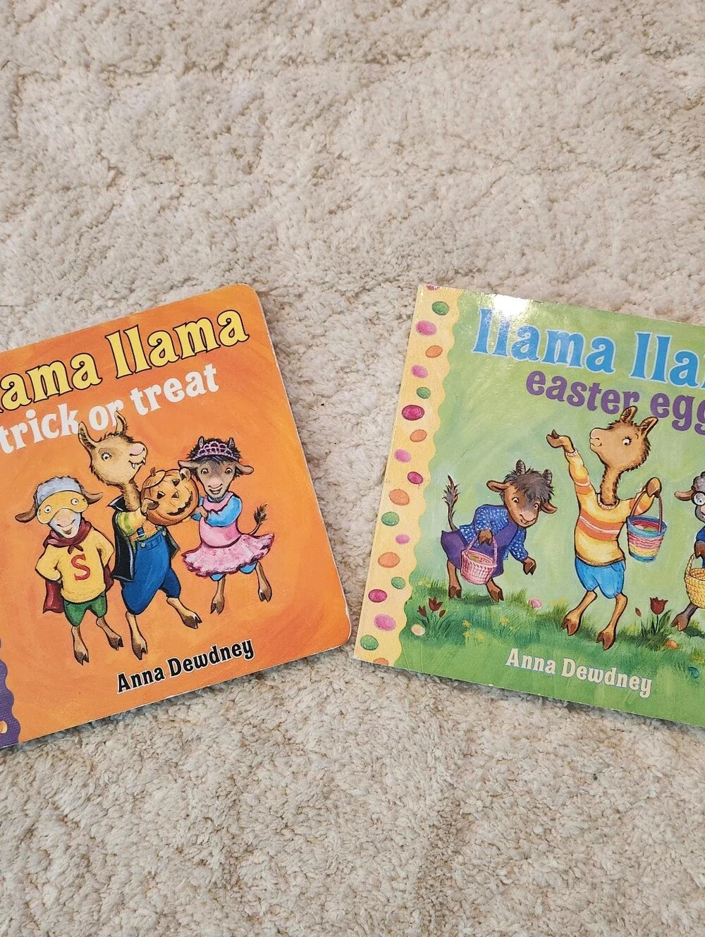 Llama Llama Trick Or Treat & Easter Egg Board Book Bundle